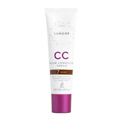 Lumene CC Color Correcting Cream 7 Deep 1 fl oz - New