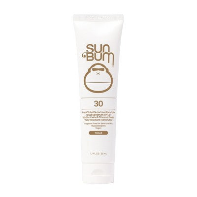 Sun Bum Mineral Tinted Face Sunscreen SPF 30 1.7 fl oz - Imperfect Box