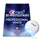 Crest 3D Whitestrips Professional White with Light Teeth Whitening Kit 19 Treatments - Imperfect Box