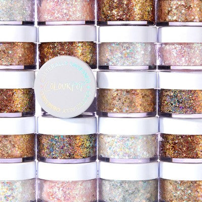 ColourPop Glitterally Obsessed Body Glitter Gel Disco Lady 0.58oz - Imperfect Container