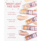 Makeup Revolution Bright Light Face Glow Highlighter Lustre Medium Light 0.77 fl oz - New