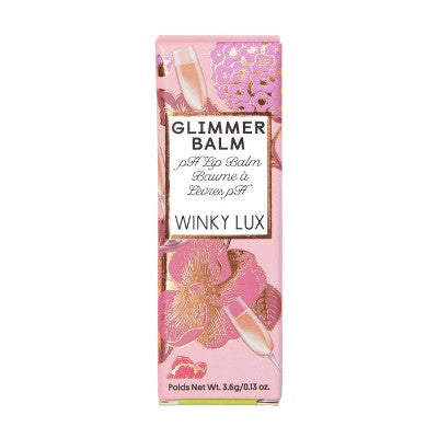 Winky Lux Glimmer Balm Lip Stain Rose 0.13oz - New
