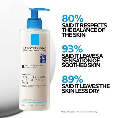 La Roche Posay Lipikar AP+ Face Wash 13.52 fl oz - Imperfect Container