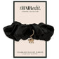 The Hair Edit Charming Ruched Ribbon Satin Scrunchie - New