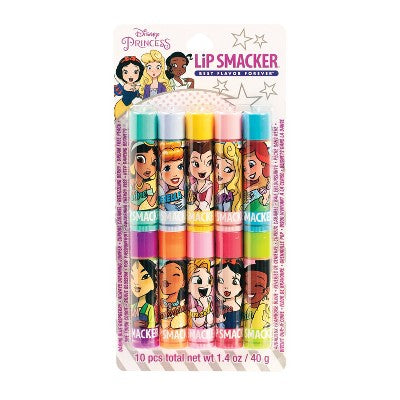 Lip Smacker Comic Princess Lip Balm Party Pack 10ct /1.4oz - Imperfect Box