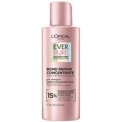 L'Oreal Paris EverPure Sulfate Free Bond Repair Pre Shampoo Treatment 5.1 fl oz - New