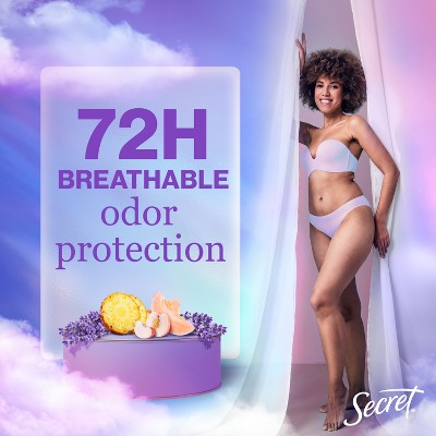 Secret Fresh Clear Gel Deodorant  Relaxing Lavender 2.6oz/2pk - Imperfect Box