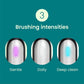 quip Rev Oscillating Rechargeable Electric Toothbrush Black/Silver - Imperfect Box