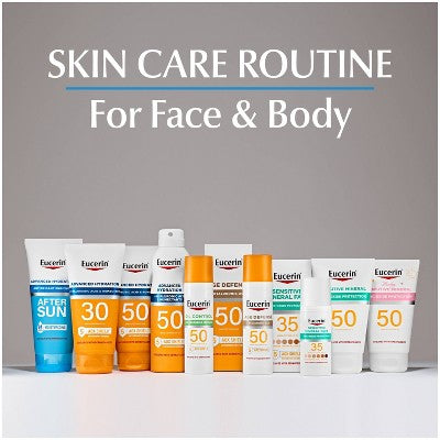 Eucerin Sensitive Tinted Mineral Face Sunscreen SPF 35 1.7 fl oz - Imperfect Box