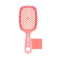 UNbrush Detangler Hair Brush Glitter Ruby - Imperfect Box