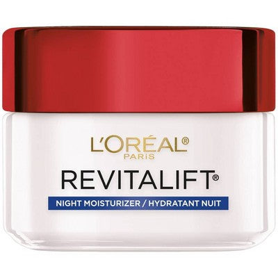 L'Oreal Paris Revitalift Anti-Wrinkle + Firming Night Cream 1.7oz - Imperfect Box