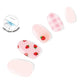 Dashing Diva Limited Edition Glaze Semi-Cured Gel Nail Polish Strips Central Park Picnic 32ct - New