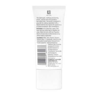 Neutrogena Mattifying Primer Makeup Shine Control 1oz - New