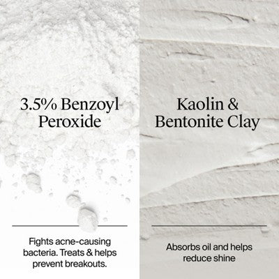 Neutrogena Evenly Clear Acne Cleansing Mask with Benzoyl Peroxide 4.2 fl oz - Missing Box