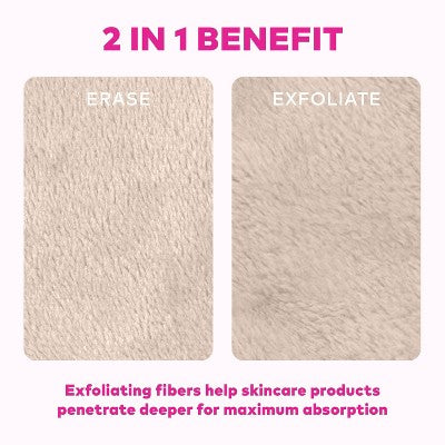 MakeUp Eraser Sweet Cream Skincare Tool Set With Laundry Bag 7ct - New