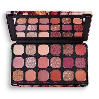 Makeup Revolution Forever Flawless Eyeshadow Palette Allure 0.54oz - Imperfect Box