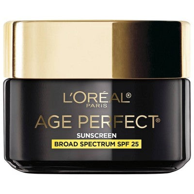 L'Oreal Paris Age Perfect Cell Renewal Anti-Aging Day Moisturizer SPF 25 1.7oz - Imperfect Box