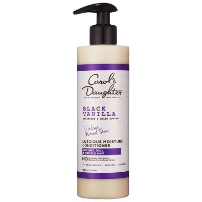 Carol's Daughter Black Vanilla Moisture & Shine Hydrating Hair Conditioner with Shea Butter for Dry Hair  12 fl oz - New