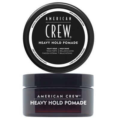 American Crew Men's Styling Heavy Hold and High Shine Hair Pomade Gel 3oz - New