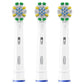 Oral-B Floss Action X-Filament Replacement Brush Heads 3ct - Imperfect Box