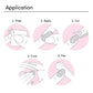 Dashing Diva Glaze Semi-Cured Gel Nail Polish Strips Starter Kit Powder Pink 32ct - New