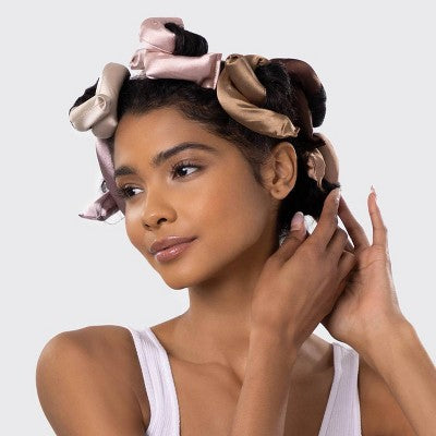 Kitsch Flexi Rods Hair Rollers Rosewood 6pk - Imperfect Box