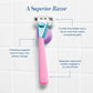Athena Women's 5 Blade Reusable Razor Kit Pool Party - Imperfect Box