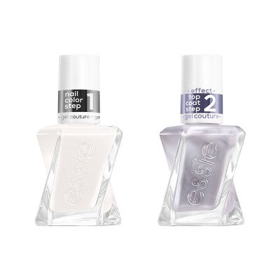 essie gel by essie Winter Frost Longwear Duo Gift Set Nail Polish Set 2pc - Imperfect Box
