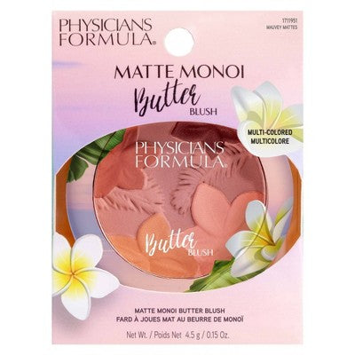 Physicians Formula Murumuru Butter Matte Monoi Blush Mauvey Mattes 0.15oz - Imperfect Box