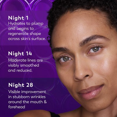 Olay Regenerist Anti-Aging Night Serum, Hydrating & Wrinkle Correcting Treatment 1 fl oz - Imperfect Box