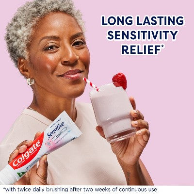 Colgate Sensitive Toothpaste Maximum Strength with Whitening Fresh Mint Gel 6oz/3pk - Imperfect Box