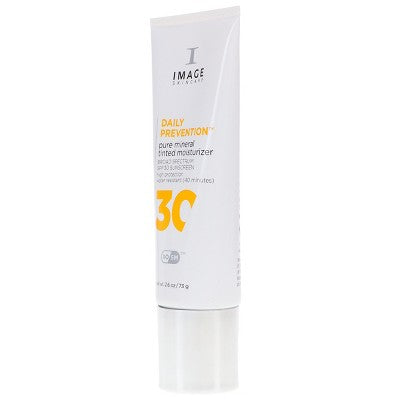 IMAGE Skincare DAILY PREVENTION Pure Mineral Tinted Moisturizer SPF 30 2.6 oz - Imperfect Box