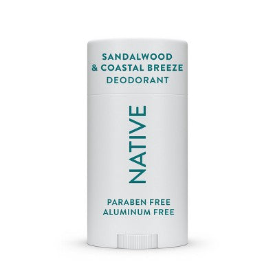 Native Limited Edition Fall Getaway Deodorant Sandalwood & Coastal Breeze 2.65oz - Imperfect Container