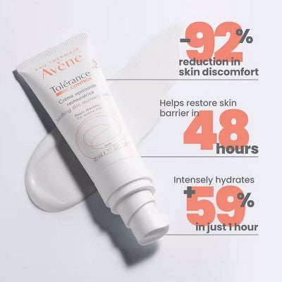 Avene Tolerance Control Soothing Skin Recovery Face Cream 1.3 oz - Missing Box