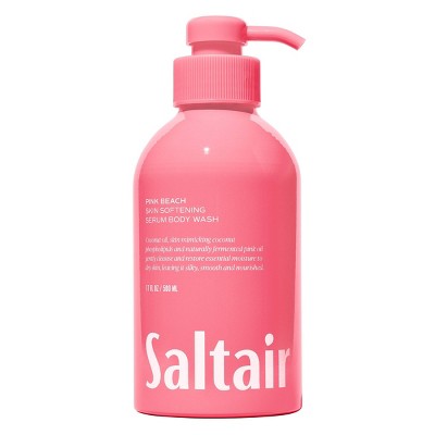 Saltair Pink Beach Serum Body Wash Coconut Scent 17 fl oz - Imperfect Container