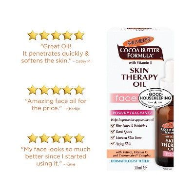 Palmers Cocoa Butter Formula Skin Therapy Oil 1 fl oz - Imperfect Box