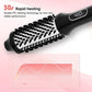 NICEBAY Heated Thermal Brush, Electric Curling Brush & Round Brush Styler with Anti-Scald Nylon Bristles - Imperfect Box