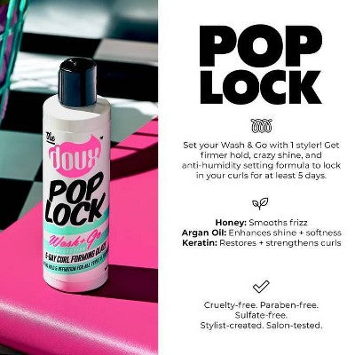 The Doux Pop Lock 5-Day Curl Forming Glaze 8 fl oz - New