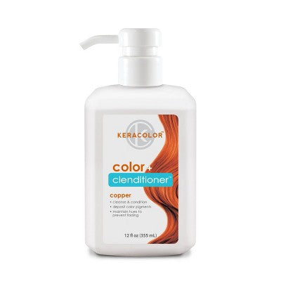 Keracolor Color + Clenditioner Temporary Hair Color Copper 12 fl oz - Imperfect Container