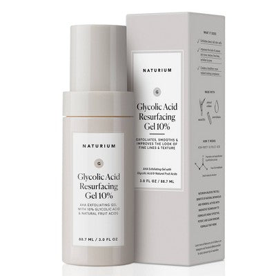 Naturium Glycolic Acid Resurfacing Gel 10% 3 fl oz - Imperfect Box