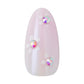 Kiss Glam Jeweled Press-On Fake Nails Medium Almond Breeze of Bliss 35ct - Imperfect Box