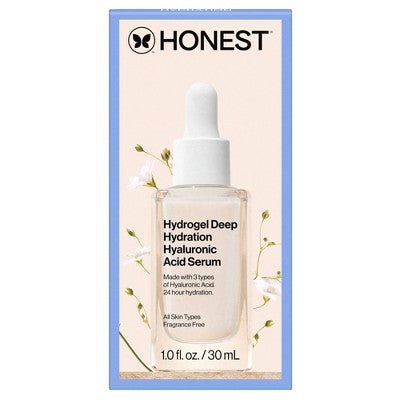 Honest Beauty Hydrogel Deep Hydration Hyaluronic Acid Serum with Rambutan 1 fl oz - Missing Box