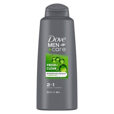 Dove Men+Care Fortifying 2-in-1 Shampoo and Conditioner for Normal to Oily Hair 20.4 fl oz - New