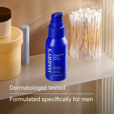 Harry's Hydrating Night Lotion for Men with Chamomile and Palo Santo 1.7 fl oz - New