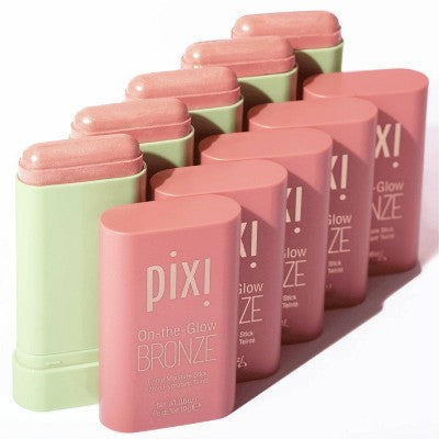 Pixi On The Glow Bronze Tinted Moisturizer Stick Bronzer Warm Glow 0.6oz - Imperfect Box
