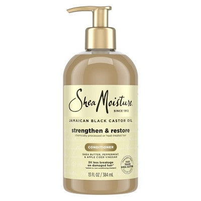 SheaMoisture Jamaican Black Castor Oil Strengthen & Restore Conditioner 13 fl oz - Imperfect Container