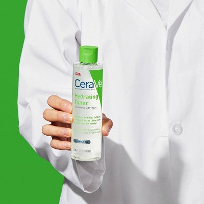 CeraVe Hydrating Toner Facial Toner for Normal to Dry Skin 6.8 fl oz - Small Amount Missing