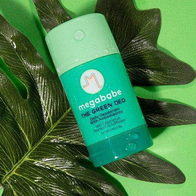 Megababe The Green Deo Daily Solid Deodorant with Antioxidants 2.6oz - New