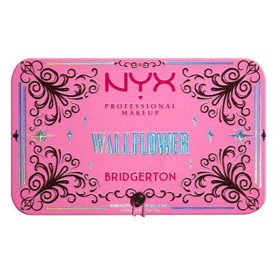 NYX Professional Makeup Bridgerton Royal Blush Buttermelt Blush Palette Wallflower 1 kit - Imperfect Container