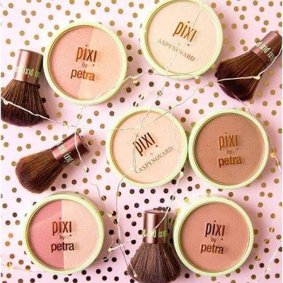Pixi Beauty Bronzer + Kabuki Brush Subtly Suntouched - Imperfect Box